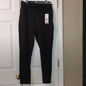 Pop Fit Jane black leggings with pockets  Sz 2XL
